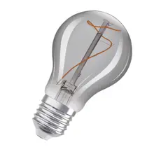 OSRAM LED žárovka filament 1906 A60 3.4W/10W E27 1800K 100lm NonDim 15Y kouř