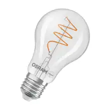 OSRAM LED žárovka filament 1906.spiral A60 5.9W/60W E27 2700K 806lm Dim;čirá