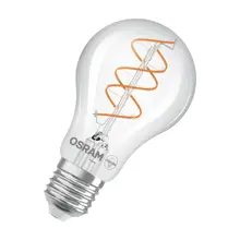 OSRAM LED žárovka filament 1906.spiral A60 8W/60W E27 2200K 806lm Dim 15Y ; čirá