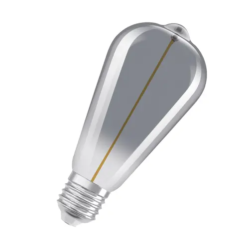 OSRAM LED žárovka filament 1906 ST64 2.2W/6W E27 1800K 60lm NonDim 15Y ; kouř.