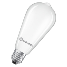OSRAM LED žárovka filament 1906 ST64 3.4W/40W E27 2700K 470lm NonDim 15Y opál
