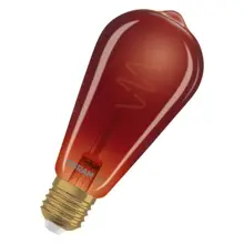 OSRAM LED žárovka filament 1906 ST64 3W/5W E27 1800K 45lm Dim 15Y měď