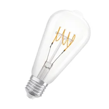OSRAM LED žárovka filament 1906 ST64 4.8W/40W E27 2700K 470lm Dim 15Y ; čirá