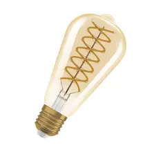 OSRAM LED žárovka filament 1906 ST64 8.8W/60W E27 2400K 806lm Dim 15Y ; zlatá