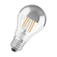 OSRAM LED žárovka filament A60 4W/335W E27 2700lm 400lm 15Y ; stříbrný vrchlík