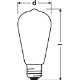 OSRAM LED žárovka filament LEDISON ST64 7W/55W E27 2700K 730lm NonDim 15Y opál˙
