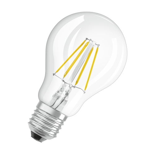 OSRAM LED žárovka filament PARATHOM A60 4W/40W E27 4000K 470lm NonDim 15Y˙