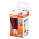OSRAM LED žárovka STAR.Decor A60 2.5W/15W E27 45lm červená 15Y NonDim