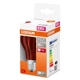 OSRAM LED žárovka STAR.Decor A60 2.5W/15W E27 45lm červená 15Y NonDim