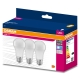 OSRAM LED žárovka VALUE A60 13W/100W E27 4000K 1521lm NonDim 15Y opál 3-pack