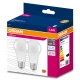 OSRAM LED žárovka VALUE A60 13W/100W E27 6500K 1521lm NonDim 15Y opál 2-pack