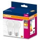 OSRAM LED žárovka VALUE A60 8.5W/60W E27 3000K 806lm NonDim 15Y opál 2-pack