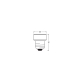 OSRAM LEDCLFLAT28 3,5W/827 230VFR E27 FS1OSRAM