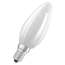 OSRAM LEDsvíčka filament PARATHOM B35 5.5W/60W E14 2700K 806lm NonDim 15Y opál˙