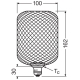 OSRAM LFLATSQ100BK 3,5W/827 230VFR E274X1OSRAM