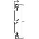 OSRAM lineární halogen HALOLINE 64760 1500W 240V R7s