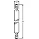 OSRAM lineární halogen HALOLINE ECO 64695 ES 120W 230V R7s 78mm