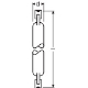 OSRAM lineární halogen HALOLINE ECO 64695 ES 120W 240V R7s 74.9mm