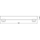 OSRAM linestra 3.5W/27W S14s 2700K 275lm NonDim 15Y 300mm