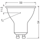 OSRAM LSSPP1650120 4,1W/940230VDIMGU10FS1OSRAM
