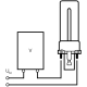 OSRAM nástrčná zářivka DULUX T 18W/827 (41) GX24d-2