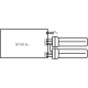 OSRAM nástrčná zářivka DULUX T/E 18W/840 GX24q-2