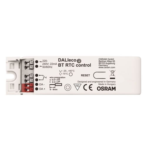 OSRAM ovládač DALIeco BT RTC CONTROL