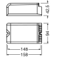 OSRAM předřad.elektron. POWERTRONIC PTO 100/220-240 3DIM