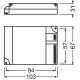 OSRAM předřad.elektron. QTP-M 1x26-42/220-240 S VS20