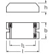 OSRAM předřad.elektron. QUICKTRONIC ECONOMIC QT-ECO 1x26/220-240 S