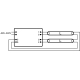 OSRAM předřad.elektron. QUICKTRONIC ECONOMIC QT-ECO 2x5-11/220-240 S