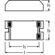 OSRAM předřad.elektron. QUICKTRONIC ECONOMIC QT-ECO 2x5-11/220-240 S