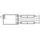 OSRAM předřad.elektron. QUICKTRONIC QT-FIT8 2x36W