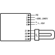 OSRAM předřad.elektron.stmiv QUICKTRONIC INTELLIGENT QTI-T/E 1x18-57/220-240 DIM