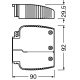 OSRAM sada k přísluš. OT CABLE CLAMP B-STYLE TL