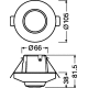 OSRAM senzor DALI-2 SENSOR LS/PD C CI