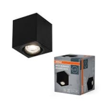 OSRAM SPOT SURFACE SQUARE BK GU10        OSRAM
