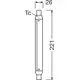 OSRAM STAR lineár 4W/32W S15s 2700K 350lm NonDim 15Y 221mm