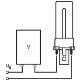OSRAM startér ST151 4 22W/P