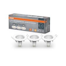 OSRAM stropní svítidlo Bodové SET 3X2.6W 2700K 230V Bílá GU10