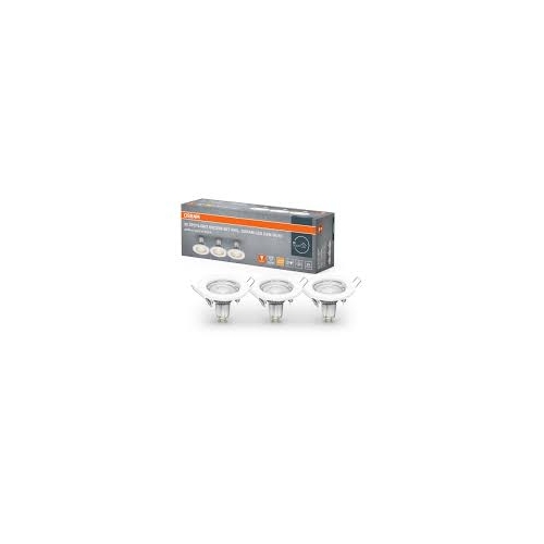OSRAM stropní svítidlo Bodové SET 3X2.6W 2700K 230V Bílá GU10