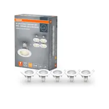 OSRAM stropní svítidlo Bodové SET 5X2.6W 2700K 230V Bílá GU10