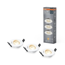 OSRAM stropní svítidlo Bodové SETADJSIMPLEDIM 3X4.9W 827 240V Bílá