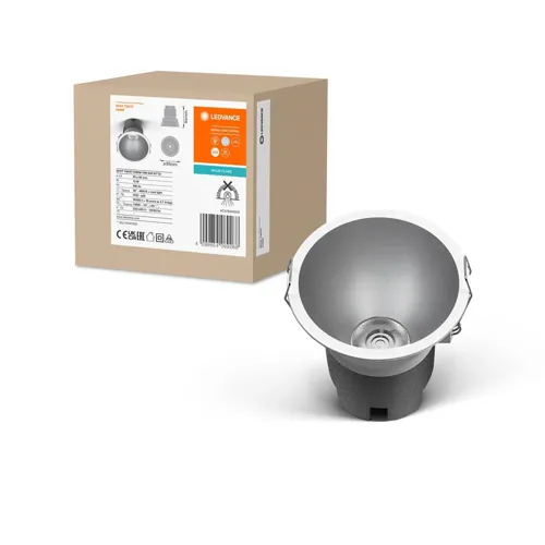 OSRAM stropní svítidlo Bodové TWIST 93MM 10W 830 Bílá Stříbrná