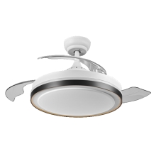 OSRAM stropní svítidlo CEILING FAN RETRACTABLE 1070 66W Bílá