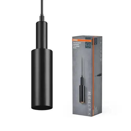 OSRAM TRACKLIGHT PENDANT CYLINDER BK GU10OSRAM