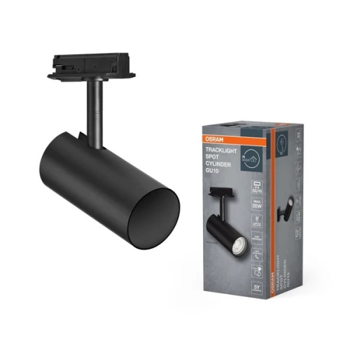 OSRAM TRACKLIGHT SPOT CYLINDER BK GU10   OSRAM