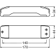 OSRAM trafo elektron. HALOTRONIC HTI DALI 105/230-240DIM