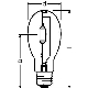 OSRAM výb.halogen. POWERSTAR HQI-E 400W/N E27 CLEAR