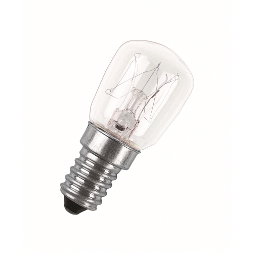 OSRAM žárovka hrušková T SPC. T26/57 CL 15W 230V E14